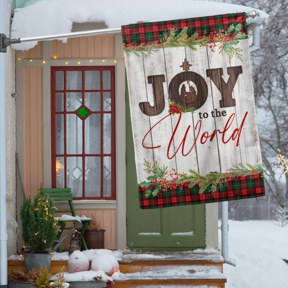 Nativity Of Jesus Flag Joy To The World LNT819F