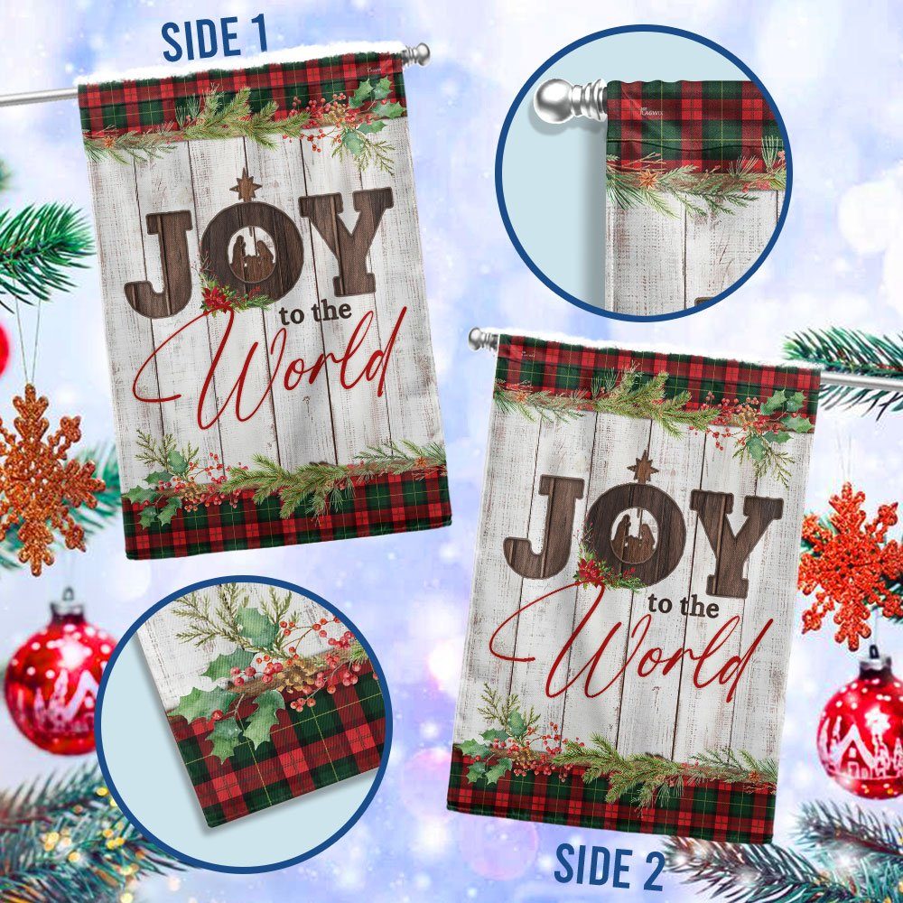 Nativity Of Jesus Flag Joy To The World LNT819F - Image 2