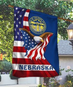 nebraska eagle flag mlh1774fv30 3377