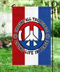 netherland hippie flag imagine all the people living life in peace bnn243f 6345