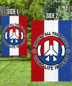 netherland hippie flag imagine all the people living life in peace bnn243f 7390