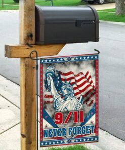 never forget 911 flag 1665