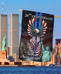 never forget 911 memorial flag ddh2748f 1769