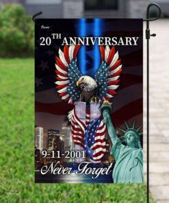 never forget 911 memorial flag ddh2748f 4657