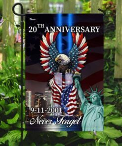 never forget 911 memorial flag ddh2748f 8029
