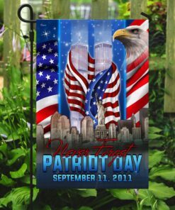 never forget september 11th patriot day flag mlh1708f 8483