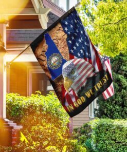 New Hampshire State Patriotic American Independence Day Flag