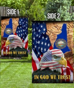 new hampshire state patriotic american independence day flag 3244