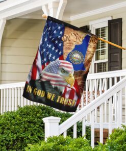 new hampshire state patriotic american independence day flag 3969