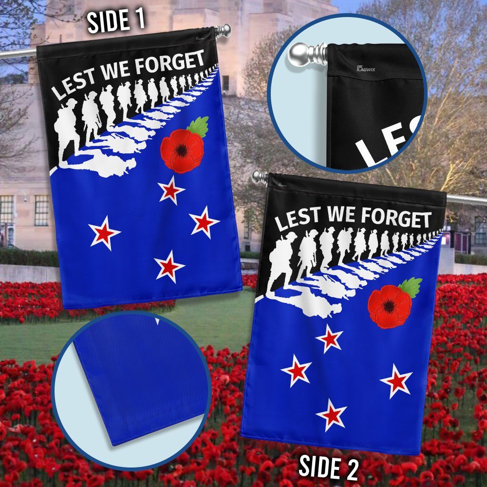 New Zealand Anzac Day Lest We Forget Flag MLN1154F - Image 3