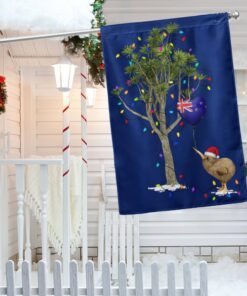 New Zealand Christmas Flag Kiwi Bird Cabbage Tree LNT793F