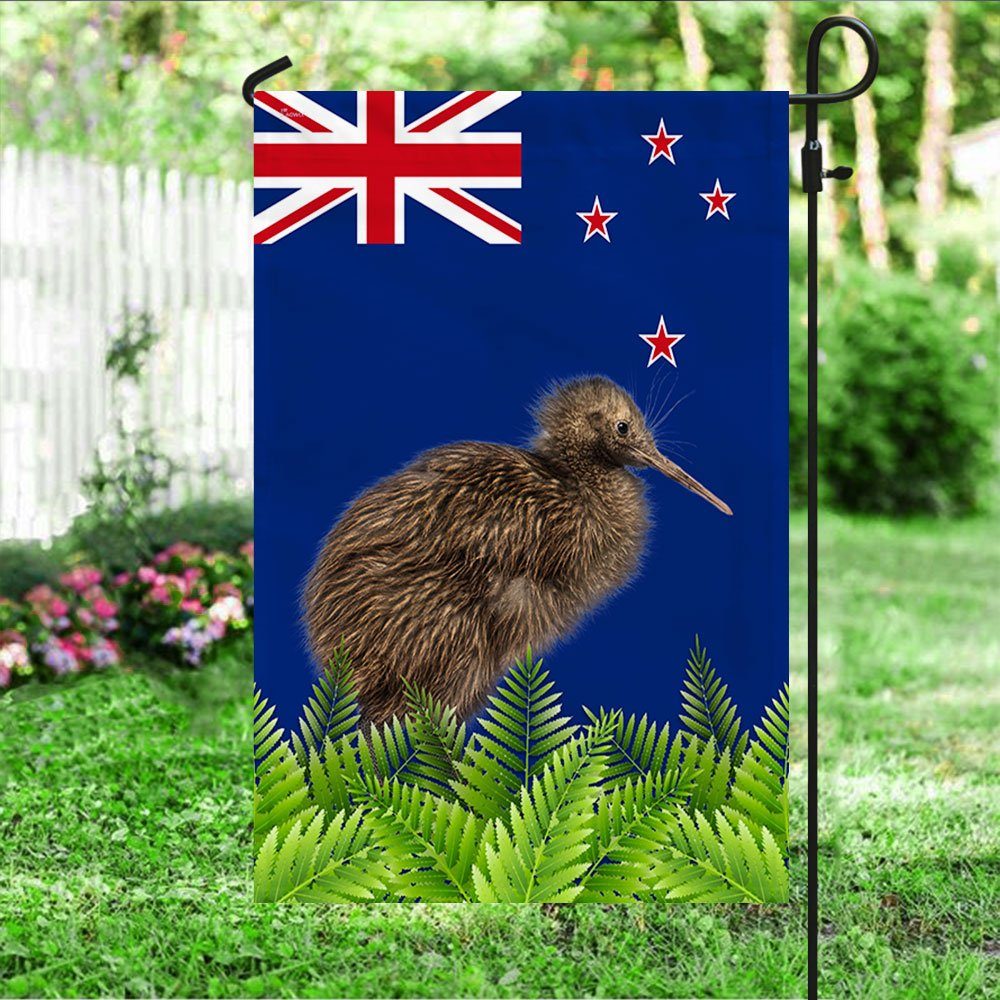 New Zealand Flag Happy New Zealand Day Kiwi Bird Fern LNT856F - Image 3
