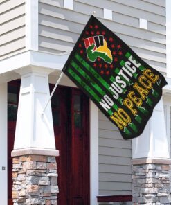 no justice no peace. juneteenth flag 1955