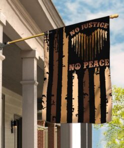 No Justice No Peace Flag