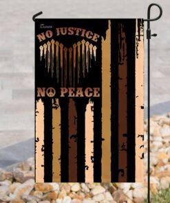no justice no peace flag 2183