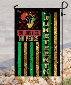 no justice no peace juneteenth flag 3538