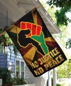 no justice no peace proud africa flag 2127