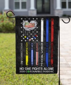 no one fights alone flag 2772