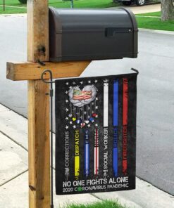 no one fights alone flag 4223
