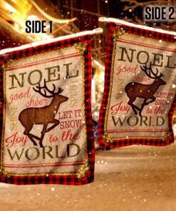 noel deer flag 7030