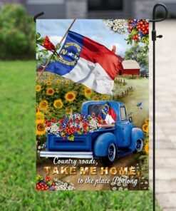 North Carolina Country Roads Flag