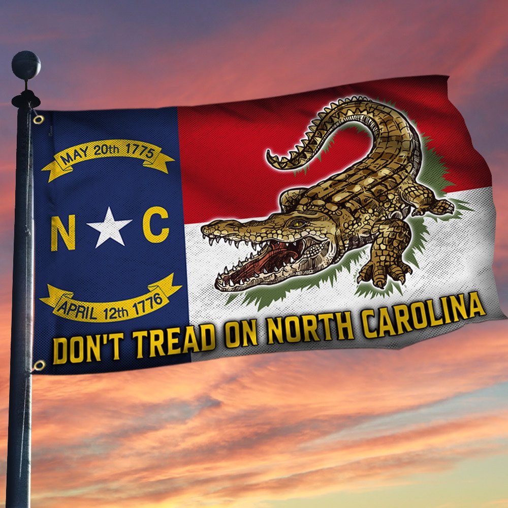 North Carolina State Grommet Flag Don't Tread on North Carolina MLH2103GFv1