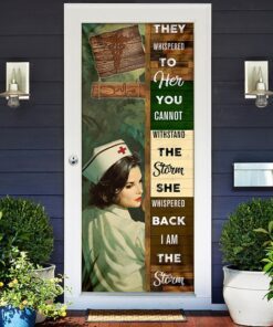 Nurse. She whispered Back I Am The Storm Door Cover