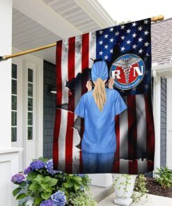 Nurse American Flag LHA1721Fv1