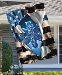 Nurse American Flag Live Love Heal BNN30F