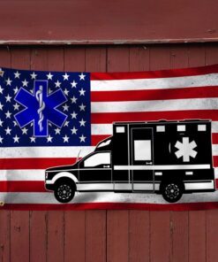 nurse flag emt emergency medical technicians nurse american flag qtr98gf 3393