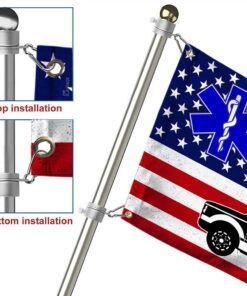 nurse flag emt emergency medical technicians nurse american flag qtr98gf 4890