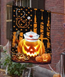 nurse flag pumpkin nurse stethoscope flag lha1701f 7657