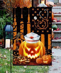 nurse flag pumpkin nurse stethoscope flag lha1701f 8672
