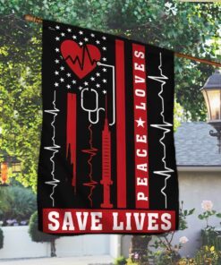 nurse flag save lives nnt141f 2966