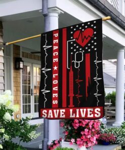 Nurse Flag Save Lives NNT141F