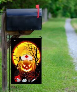 nurse halloween flag 1635