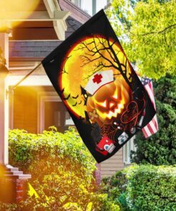 Nurse Halloween Flag