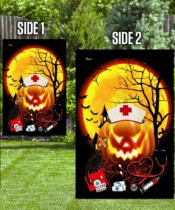 nurse halloween flag 7501