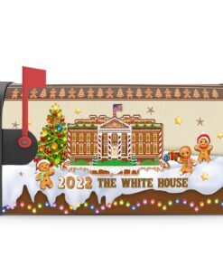 Official 2022 White House Gingerbread Christmas Garden Flag & Mailbox Cover BNN623MF