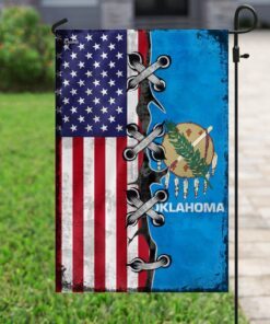 oklahoma american flag 4295