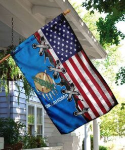 oklahoma american flag 4396