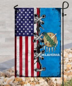 oklahoma american flag 6859