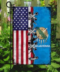 oklahoma american flag 6933
