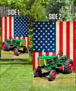 oliver tractor farmer american flag tqn199fv3 4775