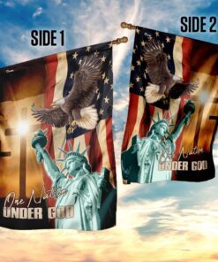 one nation under god america flag 1883