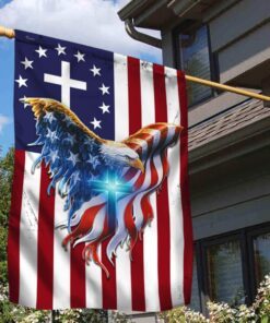 One Nation Under God American Eagle Flag THB3602F
