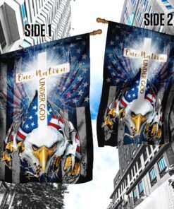 One Nation Under God American Flag