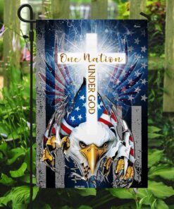 one nation under god american flag 6179