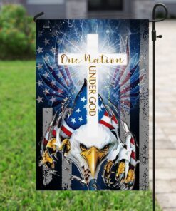 one nation under god american flag 6381