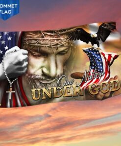 One Nation Under God American Flag THH3361GF
